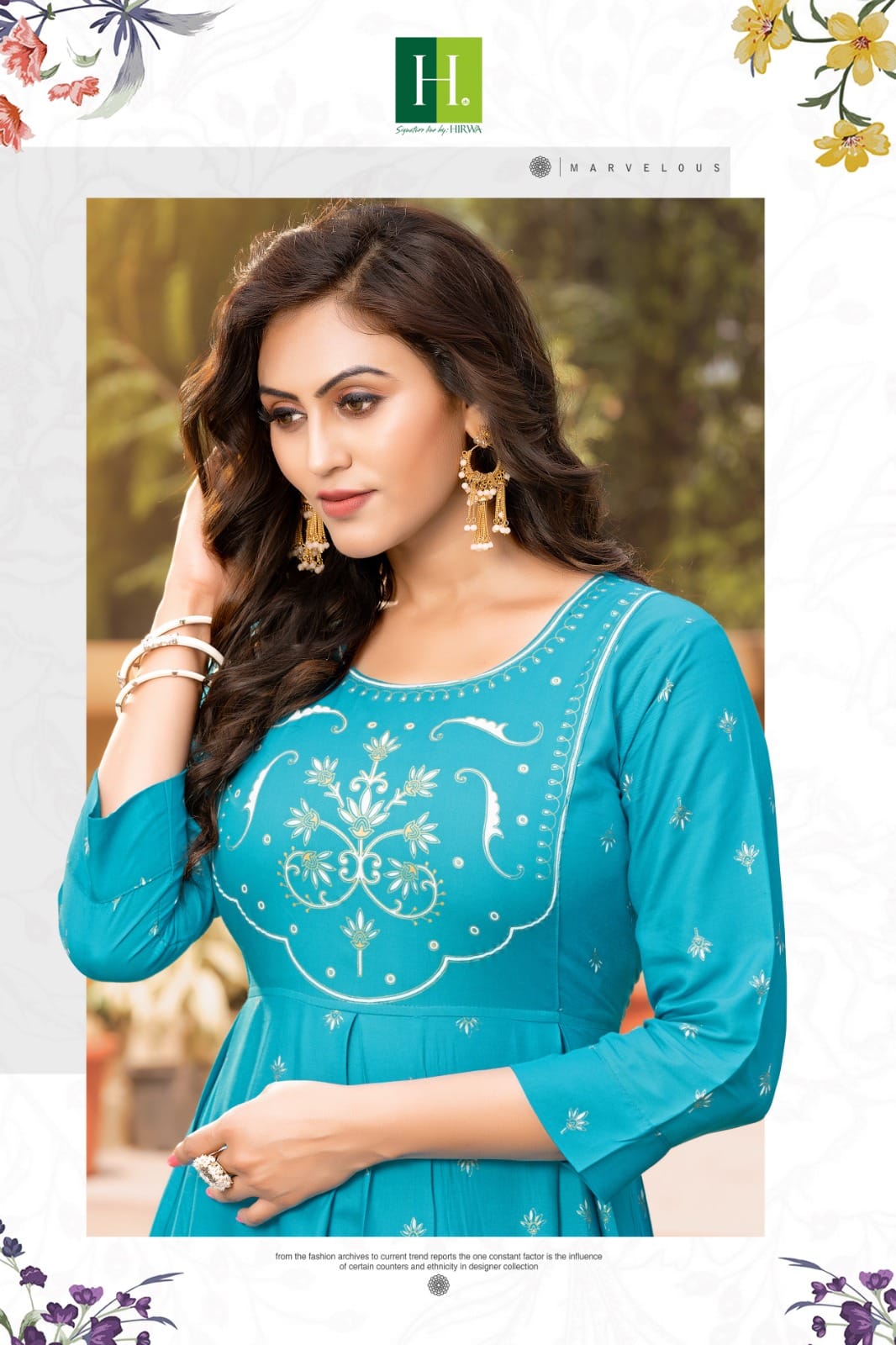 Sonali By Hirwa Anarkali Kurti Catalog